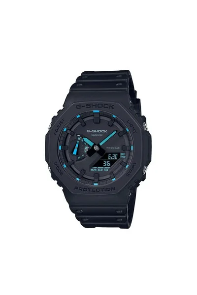 Casio Gshock Black Rubber Strap GA-2100-1A2ER