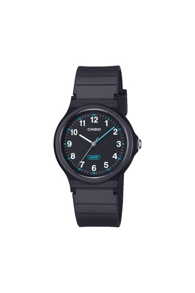 Casio Standard Black Rubber Strap LQ-24B-1BEF