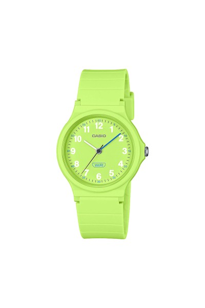 Casio Standard Green Rubber Strap LQ-24B-3BEF