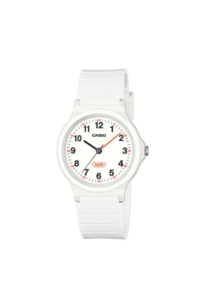 Casio Standard White Rubber Strap LQ-24B-7BEF
