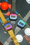 Casio Digital Stainless Steel A-168WER-2AEF