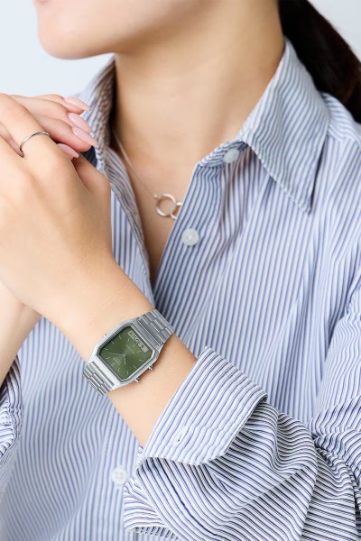 Casio Anadigi Silver Stainless Steel AQ-230A-3AMQYES