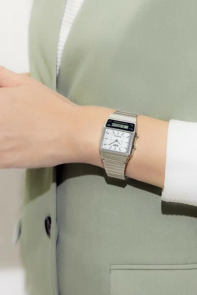 Casio Anadigi Silver Stainless Steel AQ-800E-7AEF