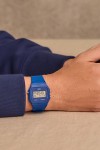 Casio Standard Blue Rubber Strap F-91WB-2A1EF