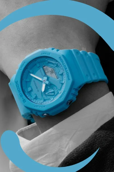 Casio Gshock Rubber Strap GA-2100-2A2ER