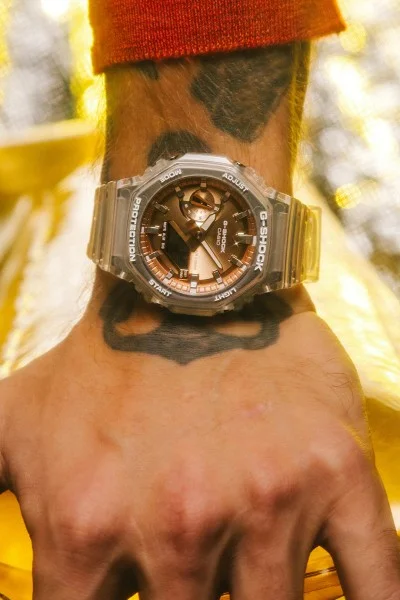 Casio Gshock Anadigi Rubber Strap GA-2100BM-7A5ER