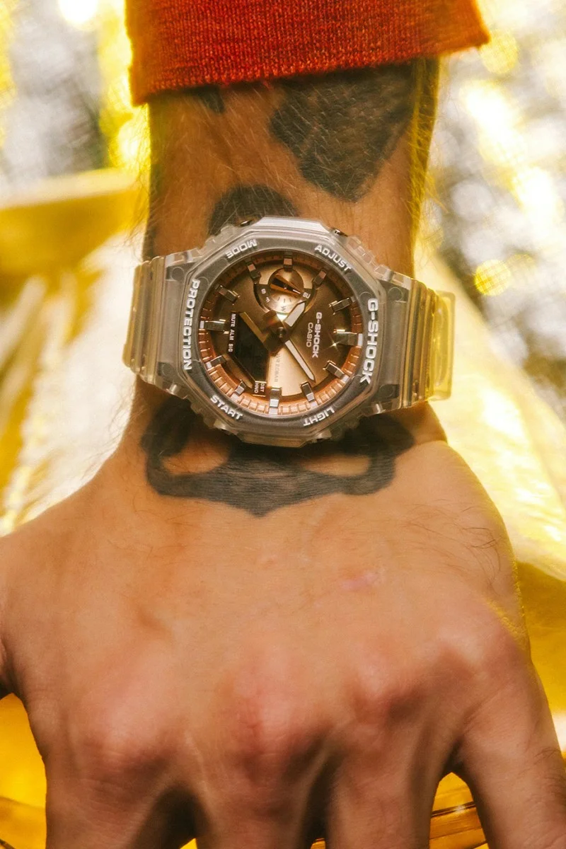 Casio Gshock Anadigi Rubber Strap GA-2100BM-7A5ER