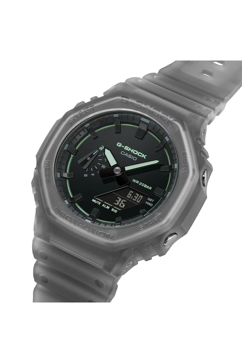 Casio Gshock Anadigi Rubber Strap GA-2100K-1AER