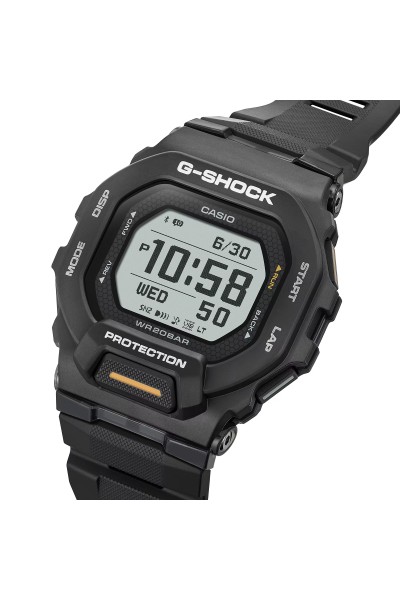 Casio Gshock Digital Rubber Strap GBD-200-1A1ER
