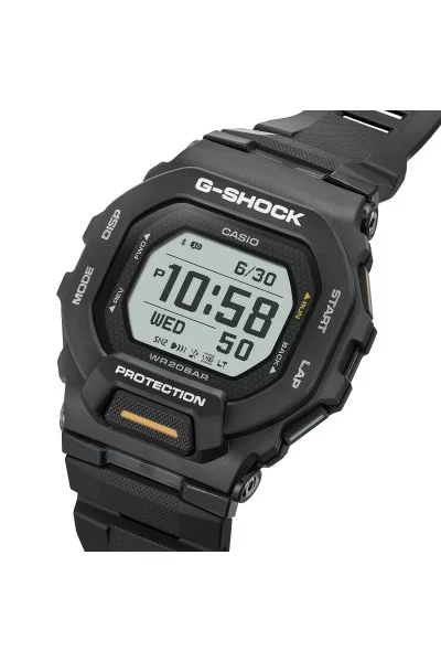 Casio Gshock Digital Rubber Strap GBD-200-1A1ER