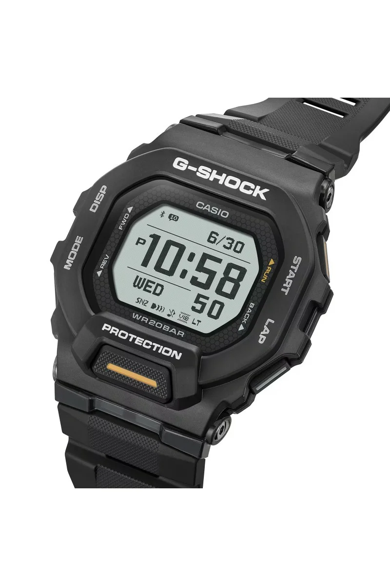Casio Gshock Digital Rubber Strap GBD-200-1A1ER