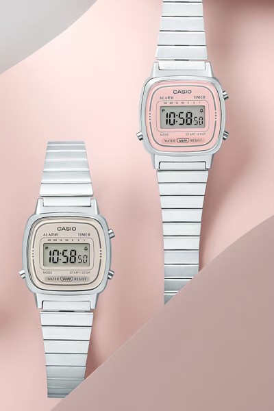 Casio Digital Stainless Steel LA-670WEA-7EF