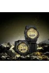Casio Gshock Anadigi Black Rubber Strap GA-100GGB-1A9ER