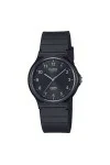 Casio Standard Black Rubber Strap MQ-24B-1BEF