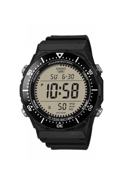 Casio Standard Black Rubber Strap AE-1700H-1AVEF