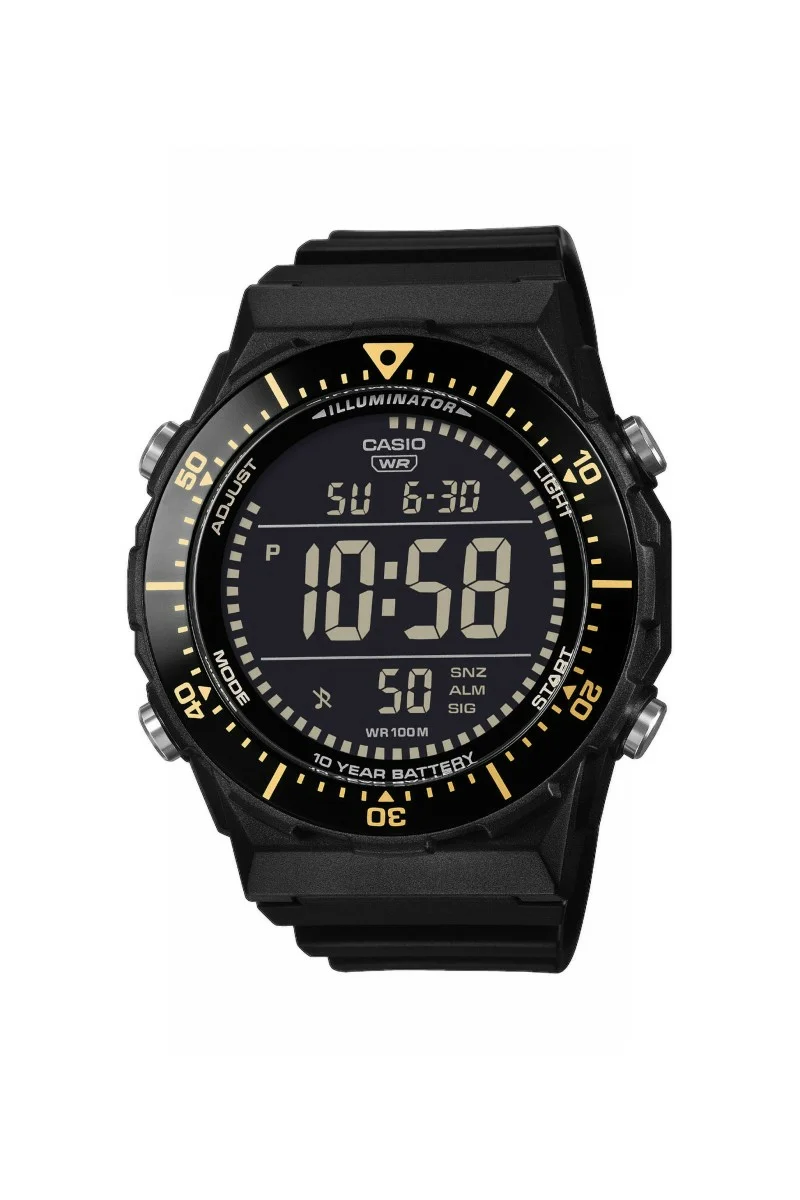 Casio Standard Black Rubber Strap AE-1700H-1BVEF