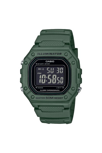 Casio Standard Rubber Strap W-218H-3BVEF