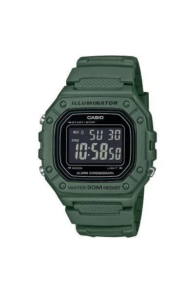 Casio Standard Rubber Strap W-218H-3BVEF