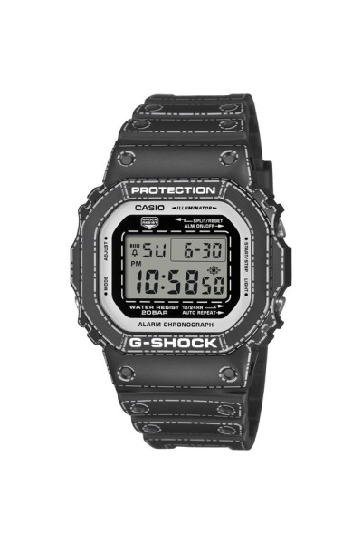 Casio Gshock Black Rubber Strap DW-5600RGM-1ER