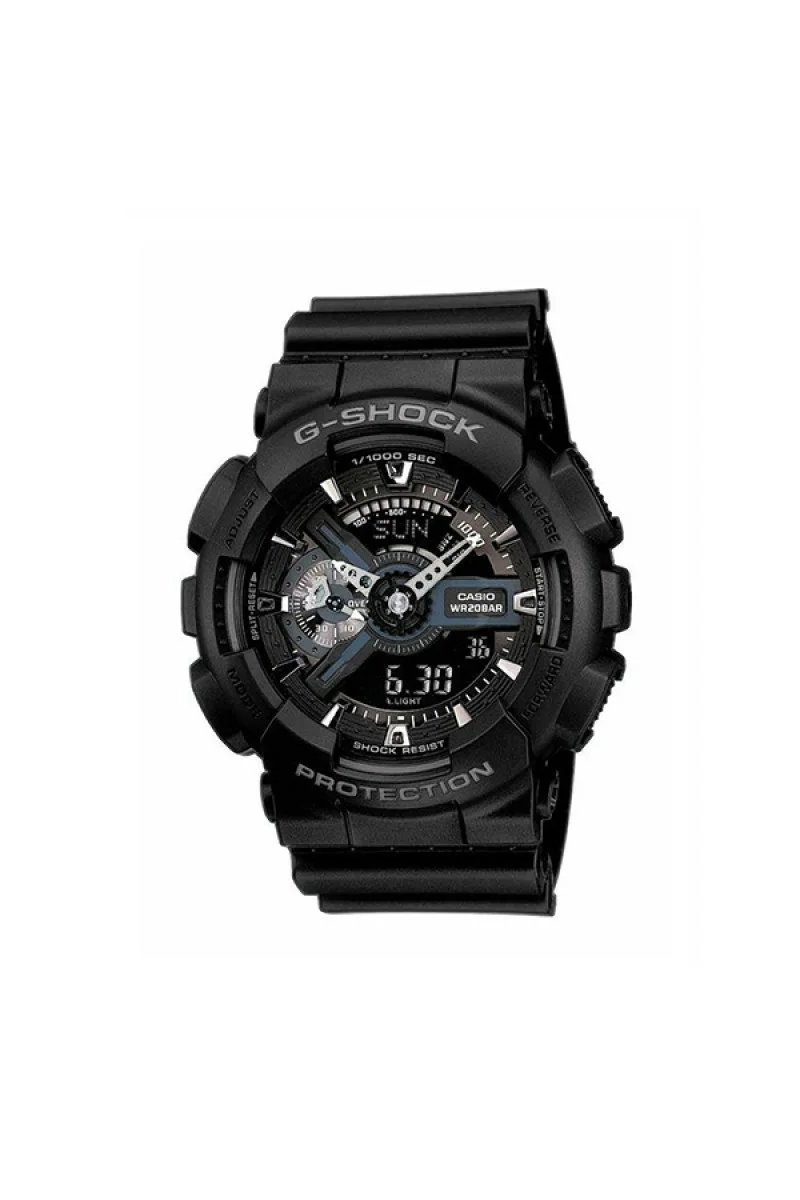 Casio Gshock Anadigi Rubber Strap GA-110-1BER