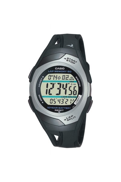 Casio Standard Black Rubber Strap STR-300C-1VER
