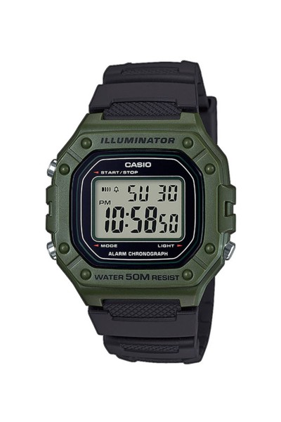 Casio Standard Rubber Strap W-218H-3AVEF