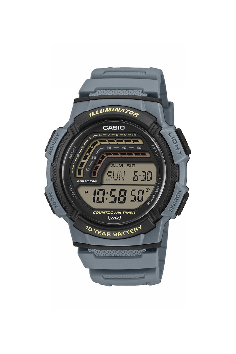 Casio Standard Rubber Strap WS-1800-2AVEF