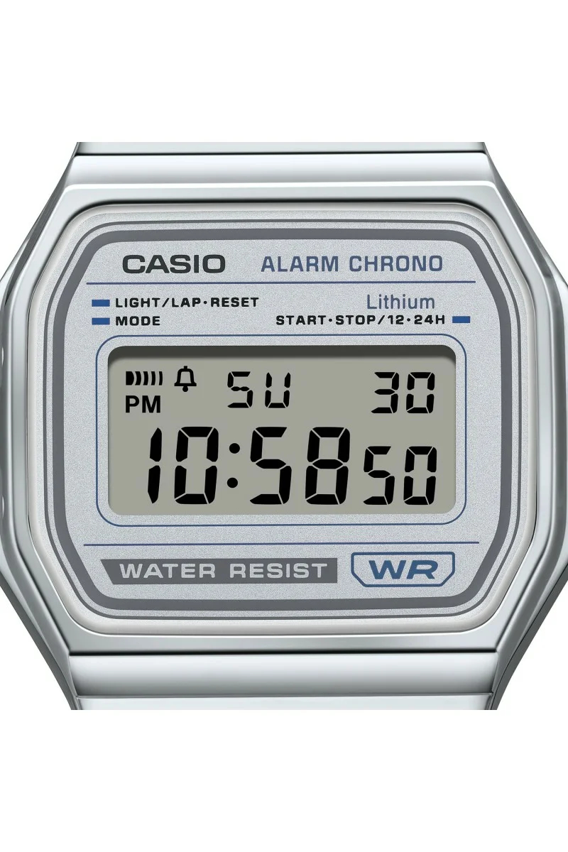 Casio Digital Stainless Steel A158WEA-7EF