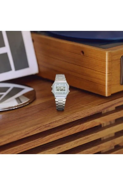 Casio Digital Stainless Steel A158WEA-7EF