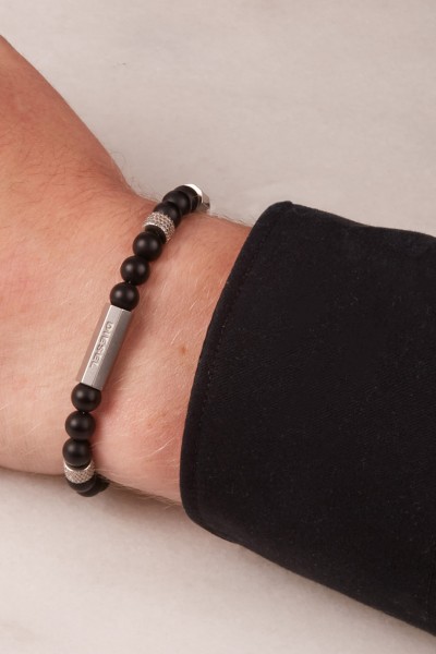 Βραχιόλι DIESEL Makrame από Ατσάλι DX1151040