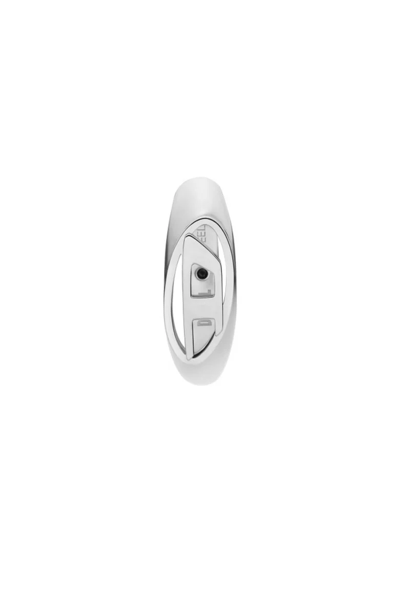 Σκουλαρίκι DIESEL Oval D Hoop από Ατσάλι