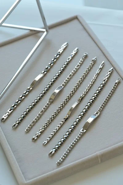 Βραχιόλι Ταυτότητα από Ατσάλι