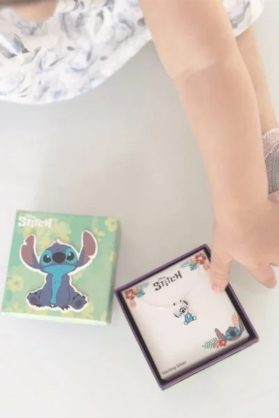 Κολιέ Lilo & Stitch DISNEY Ασήμι 925ο