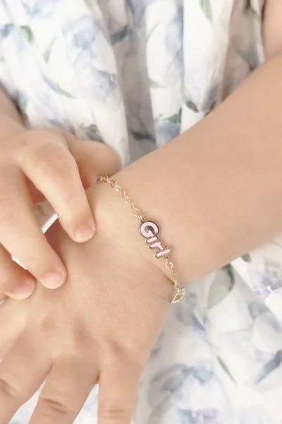 Βραχιόλι Χρυσό 9Κ Καρδιά Girl