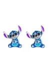 Σκουλαρίκια Lilo & Stitch DISNEY Ασήμι 925ο