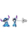 Σκουλαρίκια Lilo & Stitch DISNEY Ασήμι 925ο