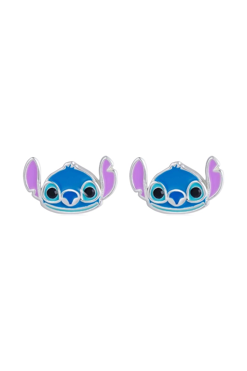 Σκουλαρίκια Lilo & Stitch DISNEY Ασήμι 925ο