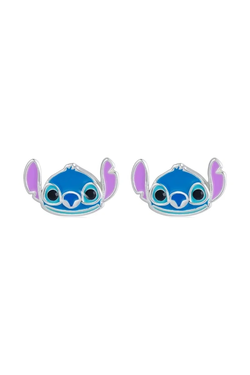 Σκουλαρίκια Lilo & Stitch DISNEY Ασήμι 925ο