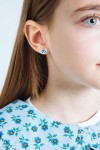Σκουλαρίκια Lilo & Stitch DISNEY Ασήμι 925ο
