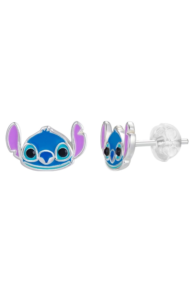 Σκουλαρίκια Lilo & Stitch DISNEY Ασήμι 925ο