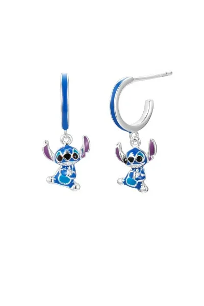 Σκουλαρίκια Lilo & Stitch DISNEY Ασήμι 925ο