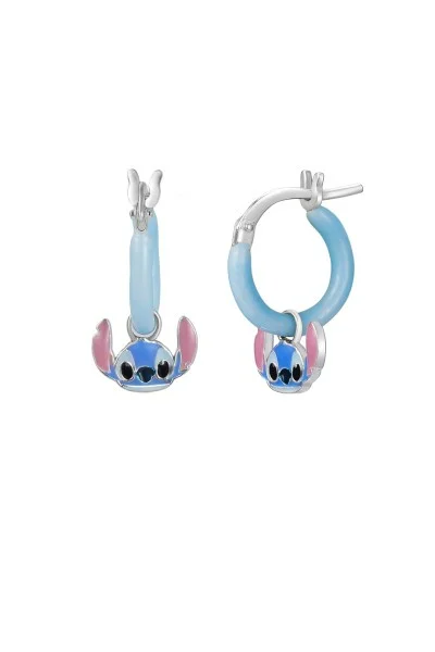 Σκουλαρίκια Lilo & Stitch DISNEY Ασήμι 925ο