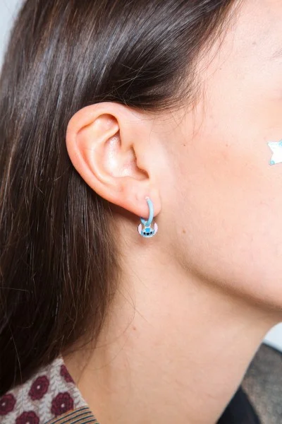 Σκουλαρίκια Lilo & Stitch DISNEY Ασήμι 925ο