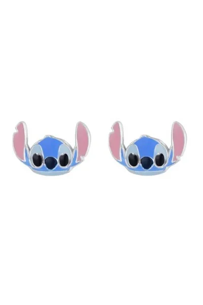 Σκουλαρίκια Lilo & Stitch DISNEY Ασήμι 925ο