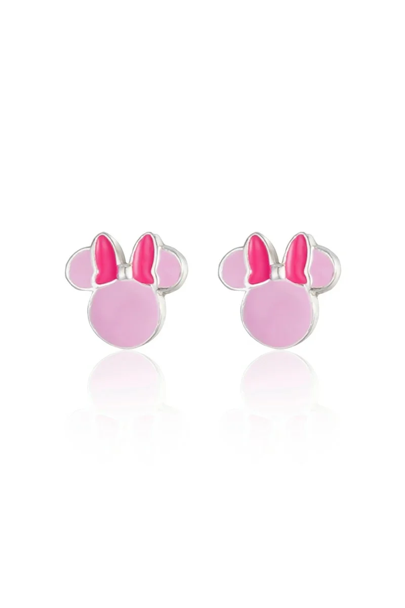 Σκουλαρίκια Minnie Mouse DISNEY Ασήμι 925ο