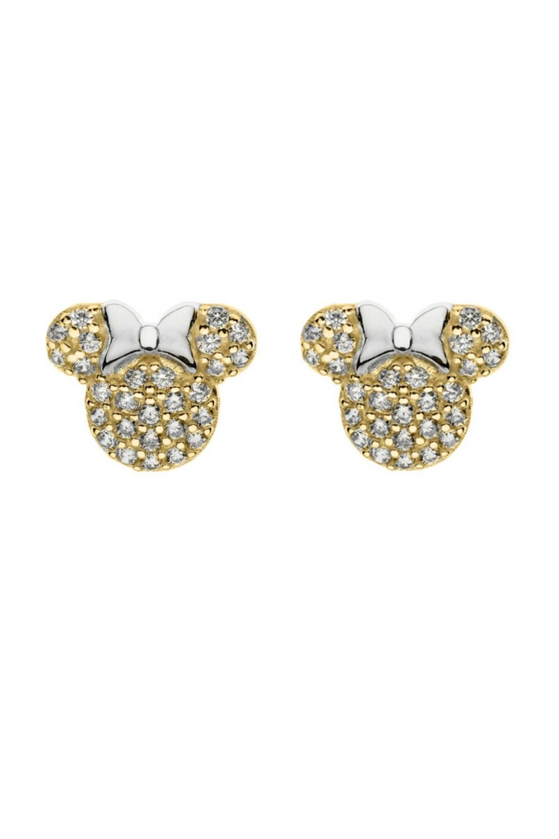 Σκουλαρίκια Minnie Mouse DISNEY Ασήμι 925ο