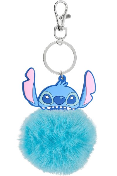 Μπρελόκ Lilo & Stitch Blue Pom Pom