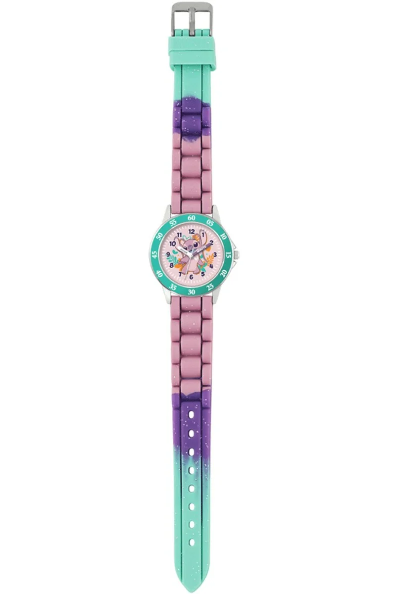 DISNEY Lilo & Stitch Kids Watch LAS9014 Pink Angel