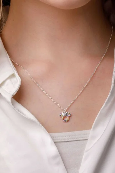 Κολιέ Minnie Mouse DISNEY Ασήμι 925ο