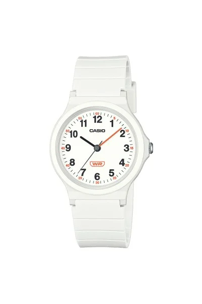 Casio Standard White Rubber Strap LQ-24B-7BEF
